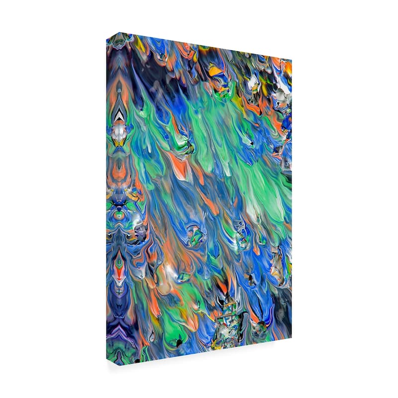 Mark Lovejoy 'Abstract Splatters Lovejoy 38' Canvas Art - Bed Bath ...