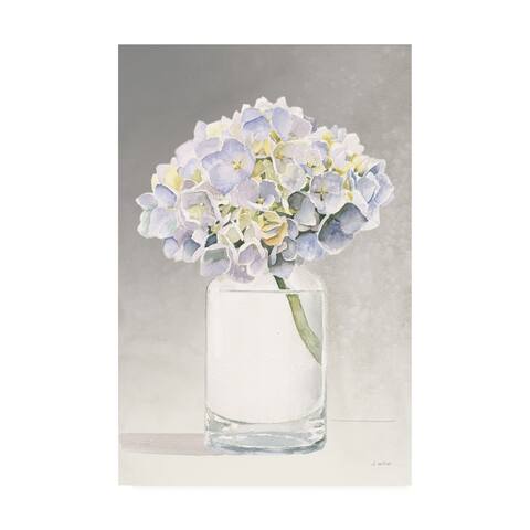 James Wiens 'Tranquil Blossoms Iii' Canvas Art