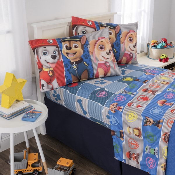 paw patrol queen comforter set