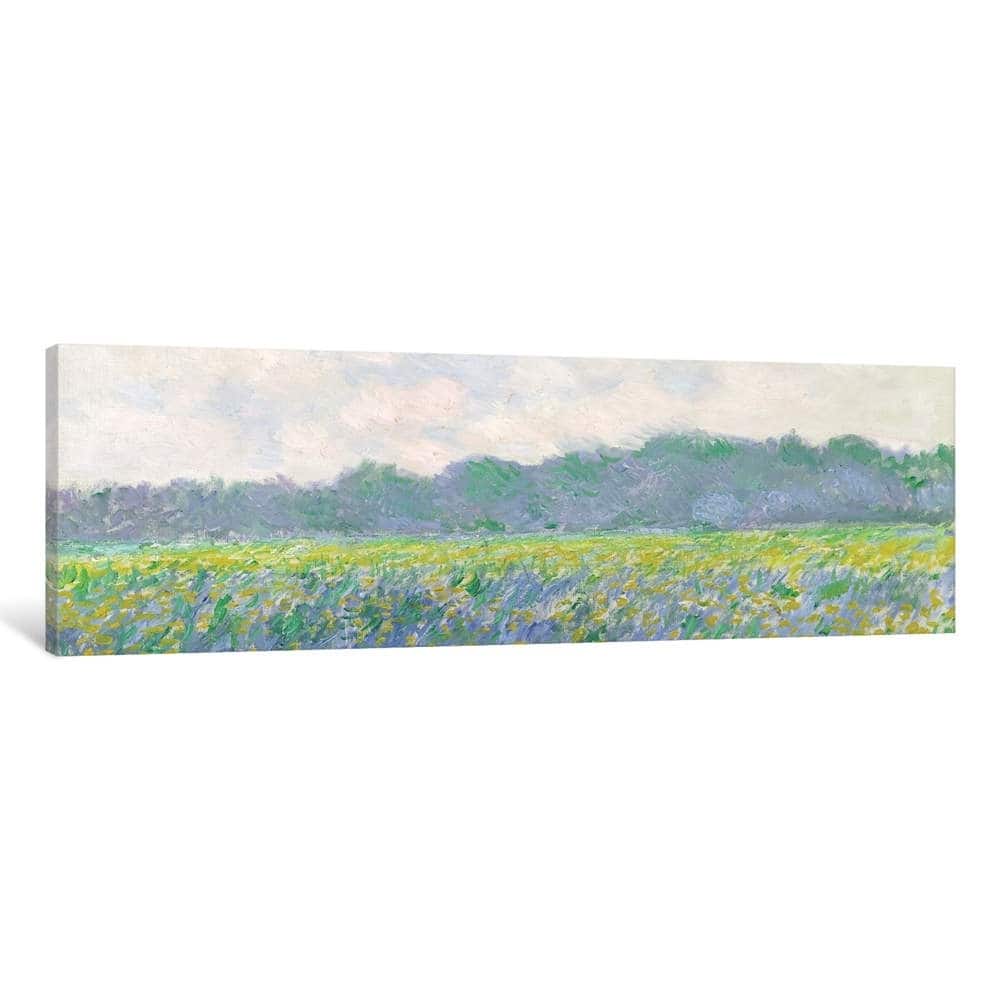 iCanvas "Field of Yellow Irises at Giverny, 1887 " by Claude Monet