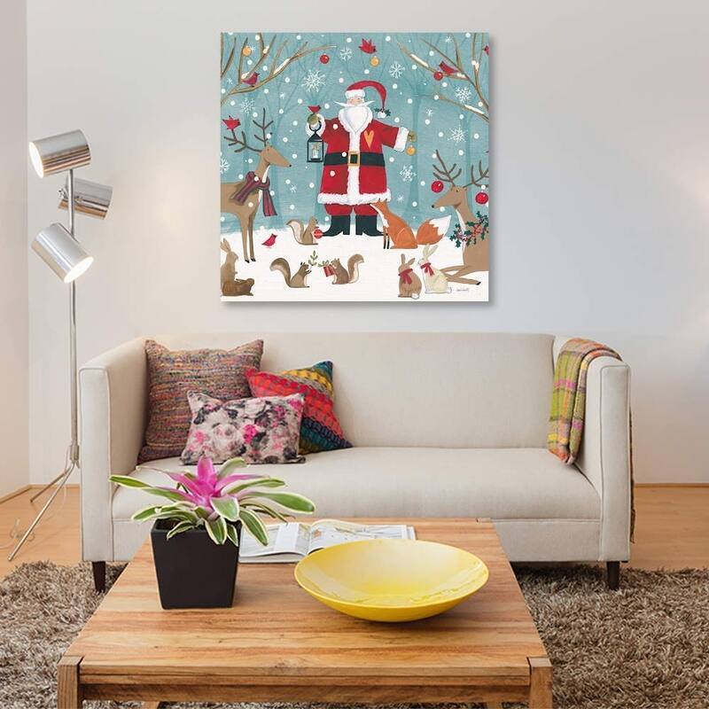 iCanvas "Woodland Christmas VI" by Anne Tavoletti