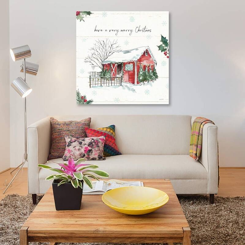 iCanvas "Have a Very Merry Christmas" by Anne Tavoletti