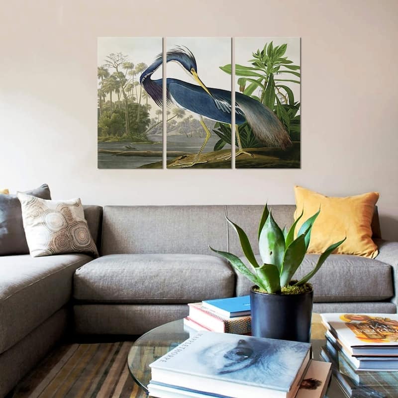 iCanvas "Louisiana Heron" by John James Audubon