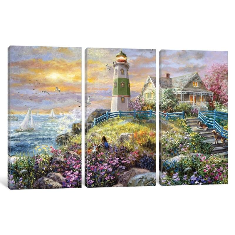 iCanvas "Watching The Sunset" by Nicky Boehme