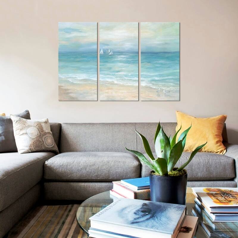 iCanvas "Island Beach Landscape" by Cynthia Coulter