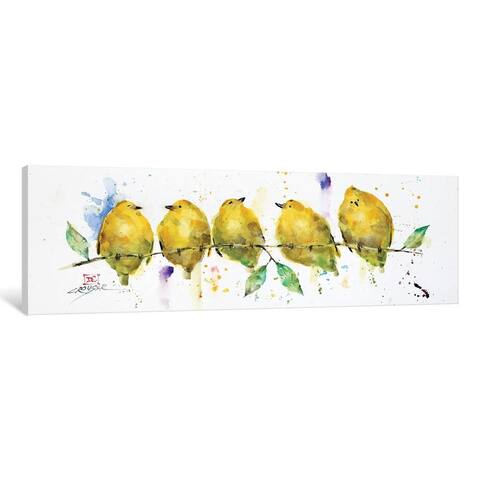 iCanvas "Lemon Birds" by Dean Crouser