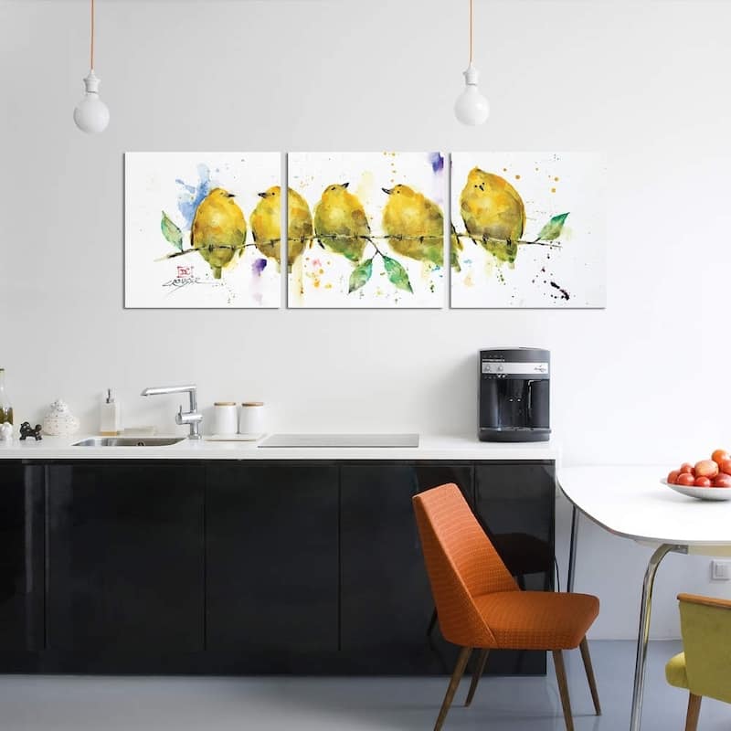 iCanvas "Lemon Birds" by Dean Crouser