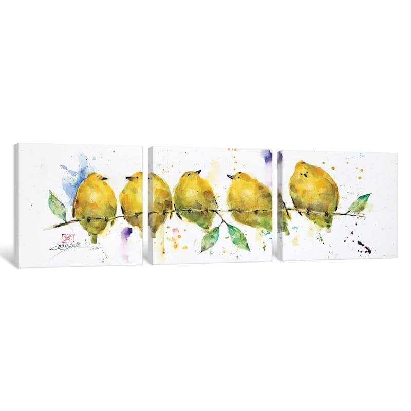 iCanvas "Lemon Birds" by Dean Crouser