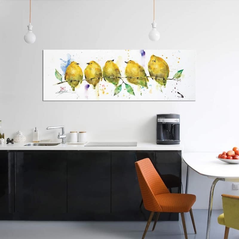 iCanvas "Lemon Birds" by Dean Crouser