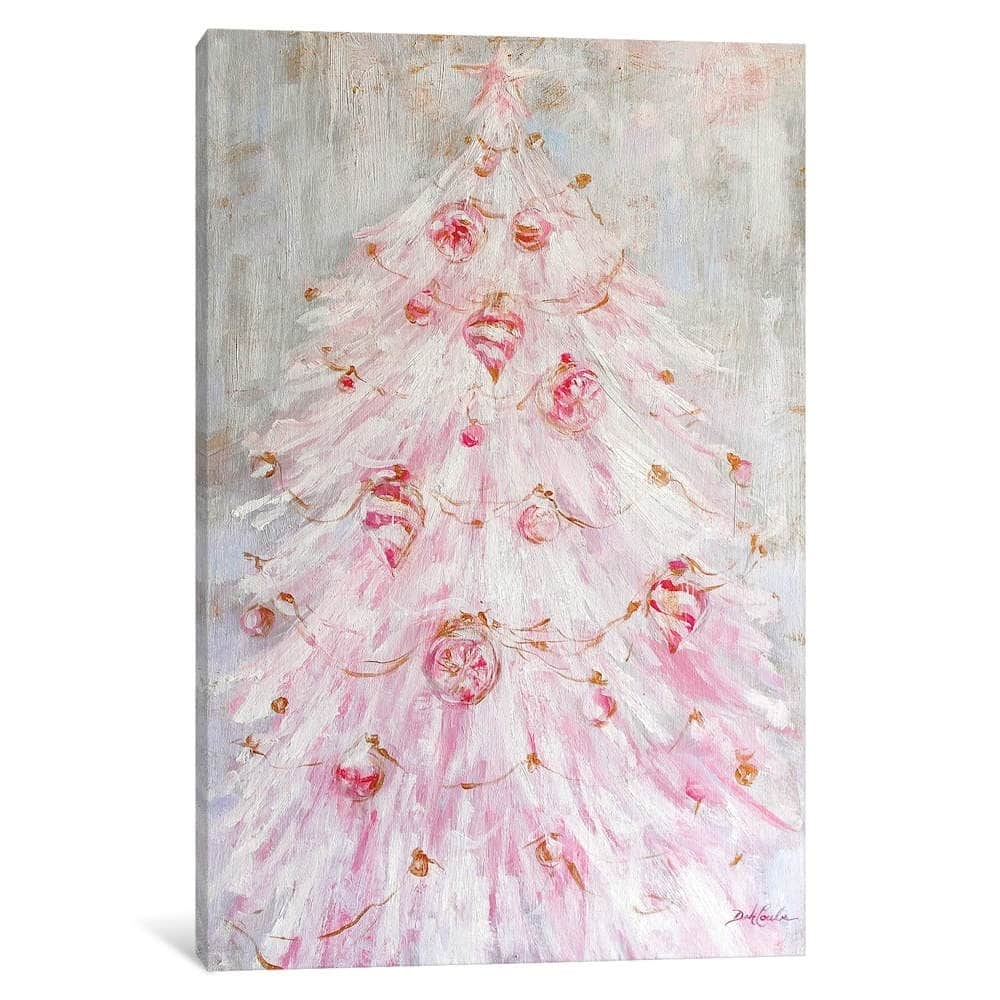 iCanvas "A Pink Christmas" by Debi Coules