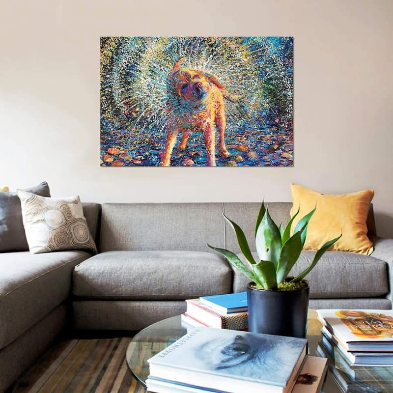 iCanvas "Secouer" by Iris Scott