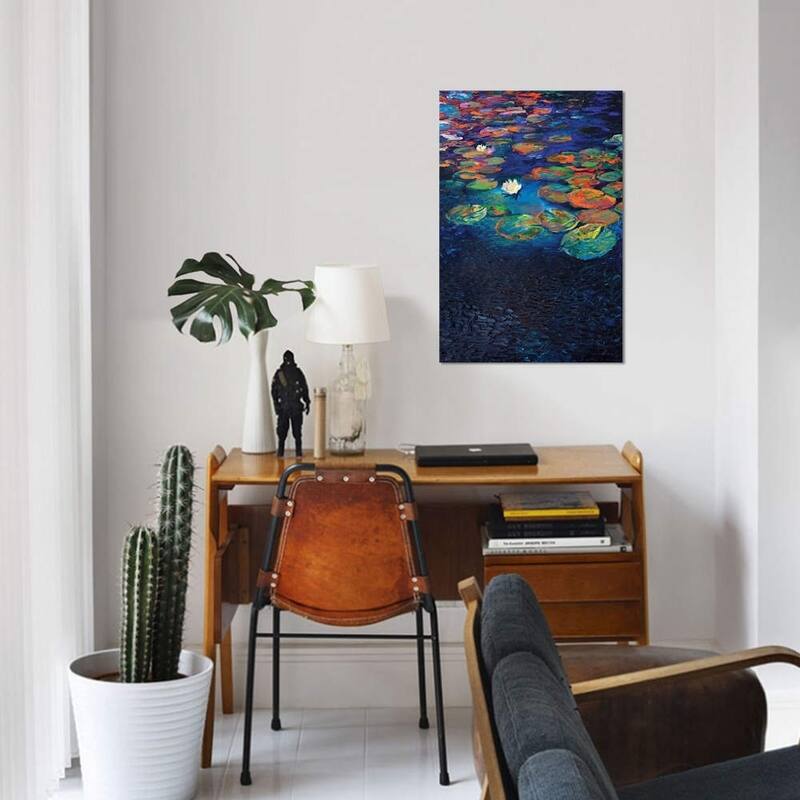 iCanvas "Nymphaea Lotus" by Iris Scott