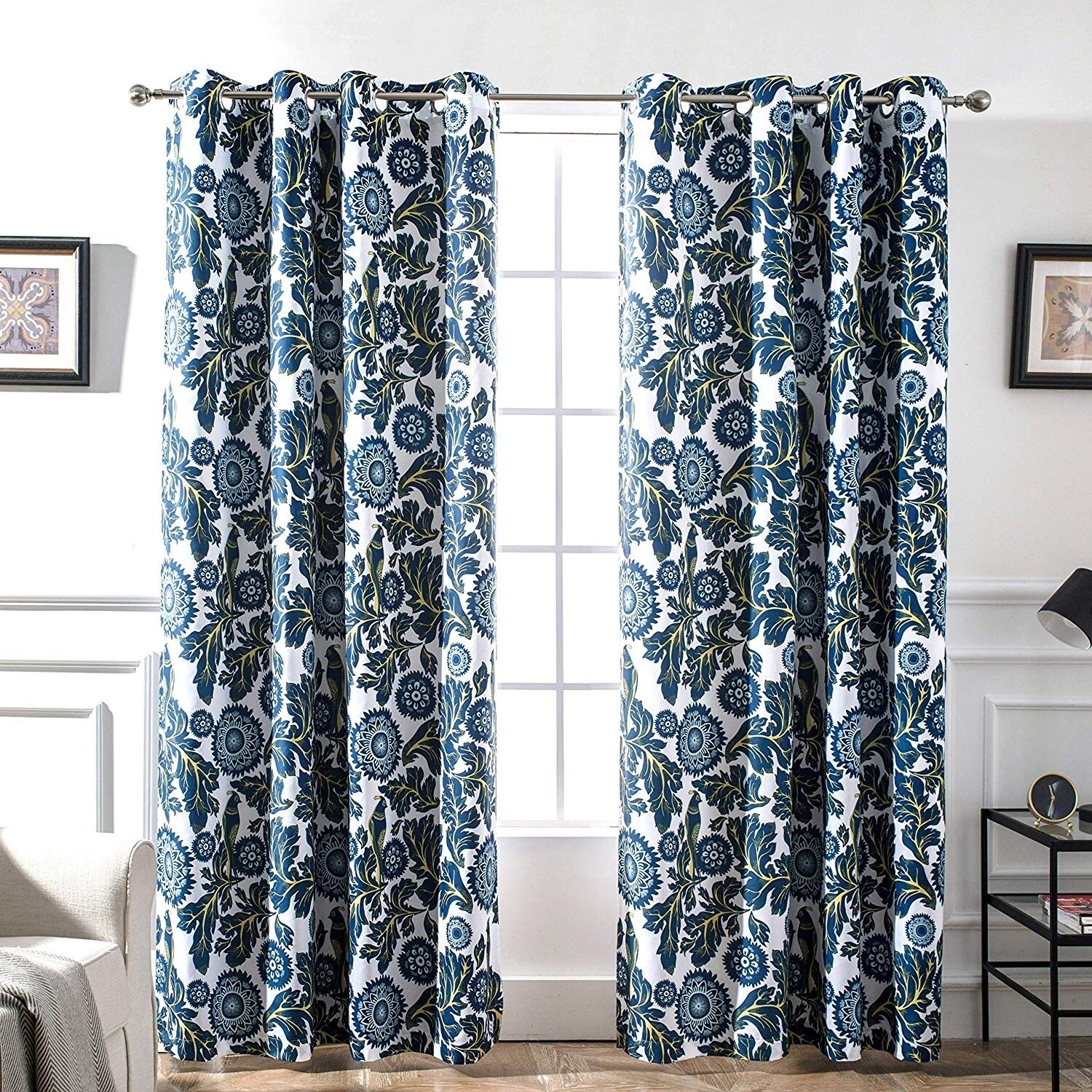 Shop Porch Den Eyres Floral And Bird Thermal Lined Blackout