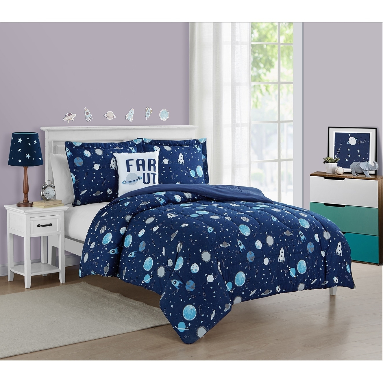 Space Boy Out Of This World 4pc Comforter Set C3804196 2d6a 4029 8440 76ae4ff9727e 