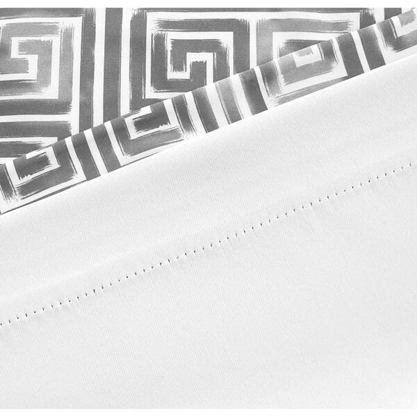 Shop Driftaway Greek Key Trim Lined Blackout Curtain Panel Pair