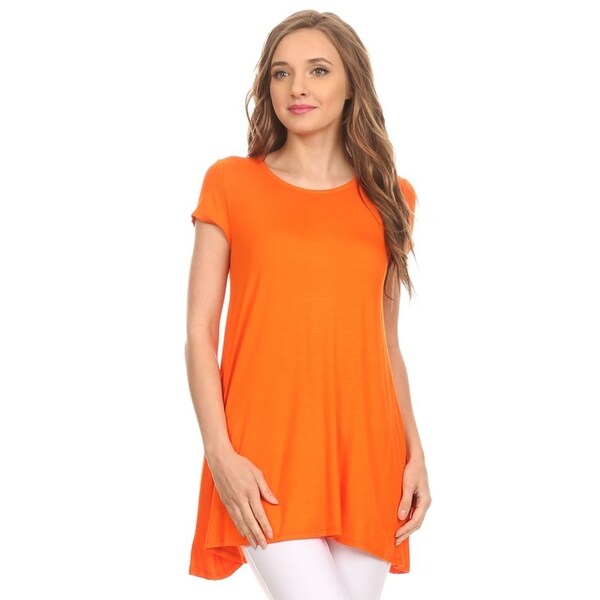 orange tshirt for women