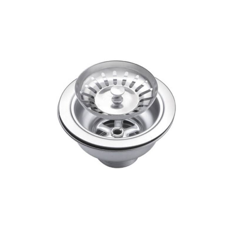 33"X22" Single Bowl 16g SS Drop-In Kitchen Sink w Strainer, Grid