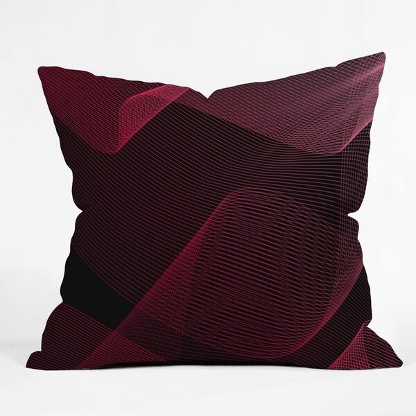 Shop Deny Designs Abstract Reversible Indoor Outdoor Throw Pillow