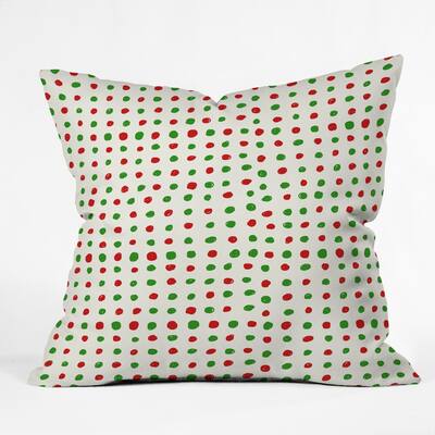 Deny Designs Polka Dot Reversible Indoor/Outdoor Throw Pillow (4sizes)