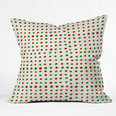 Deny Designs Polka Dot Reversible Indoor/Outdoor Throw Pillow (4sizes)