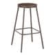 preview thumbnail 1 of 12, Carbon Loft Barton Industrial Round Bar Stool (Set of 2)