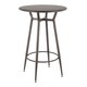 Carbon Loft Barton Industrial Round Bar Table - Thumbnail 6