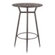 Carbon Loft Barton Industrial Round Bar Table - Thumbnail 8