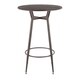 Carbon Loft Barton Industrial Round Bar Table - Thumbnail 10