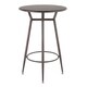 Carbon Loft Barton Industrial Round Bar Table - Thumbnail 1