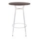 Carbon Loft Barton Industrial Round Bar Table - Thumbnail 17