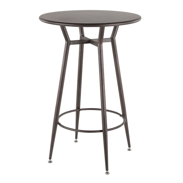Carbon Loft Barton Industrial Round Bar Table