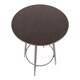 Carbon Loft Barton Industrial Round Bar Table - Thumbnail 11
