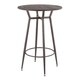 Carbon Loft Barton Industrial Round Bar Table - Thumbnail 9