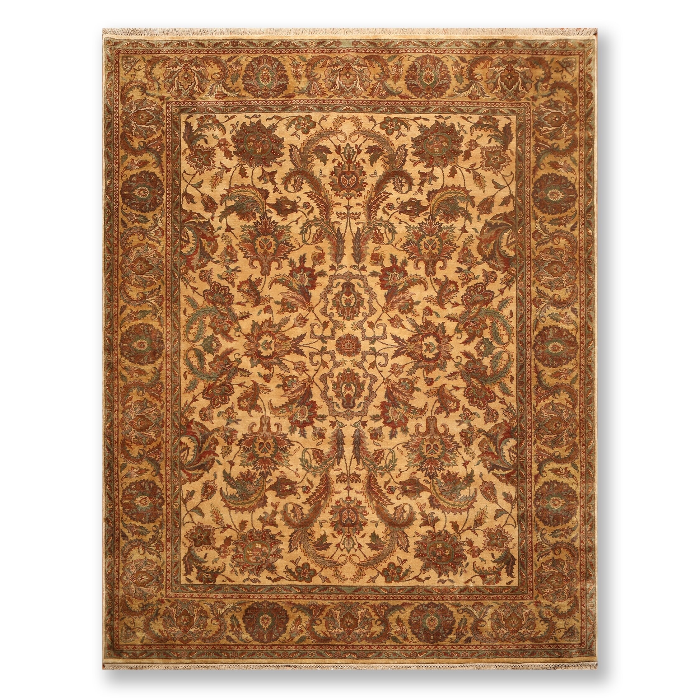 Hand Knotted Wool Persian Oriental