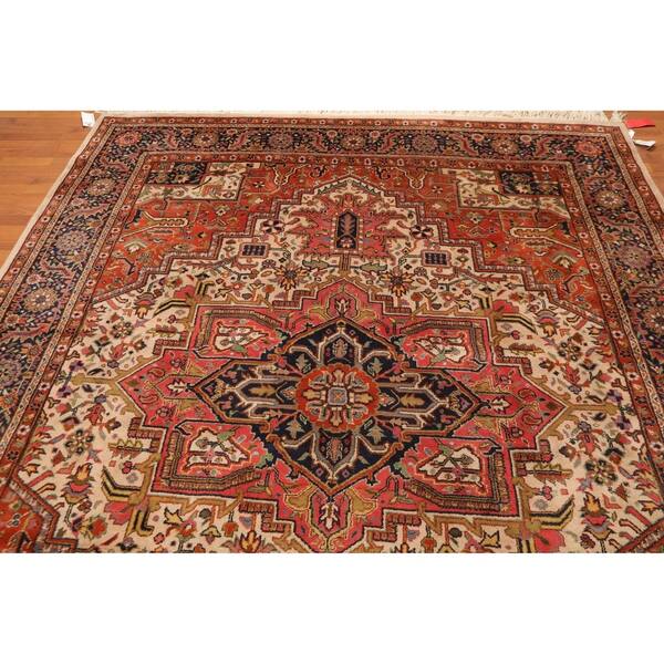 Pande Cameron Heriz Hand Knotted Wool Indo Persian Area Pande Cameron Heriz Hand Knotted Wool Indo Persian Area