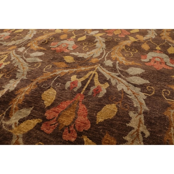 Hand Knotted Wool Kalaty Oriental Area Rug 8 X9 9 8 X 9 9 Overstock 25662713
