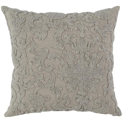 The Gray Barn Windy Oaks Embroidered 22-inch Throw Pillow