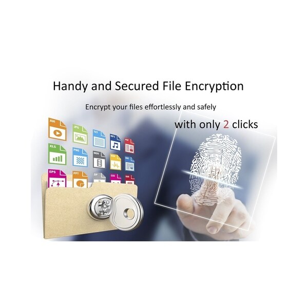 Mini USB Fingerprint Reader Lock Security Key for Laptop PC Windows 7 8 10 Hello