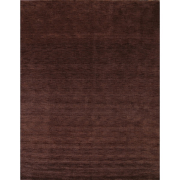 Traditional Hand Knotted Wool Gabbeh Oriental Area Rug - 12'10" x 10'2"