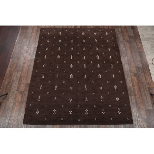 Gabbeh Hand Made Woolen Indian Oriental Area Rug Tribal Carpet 10 1 X 8 3 On Sale Overstock 25671467