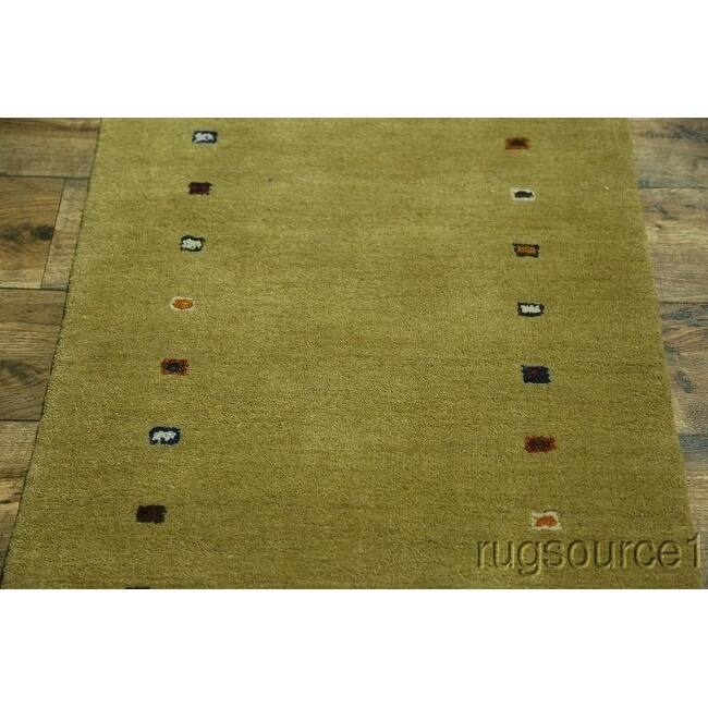 Porch & Den Benburb Hand-knotted Woo Oriental Area Rug - 4'5" x 2'4"