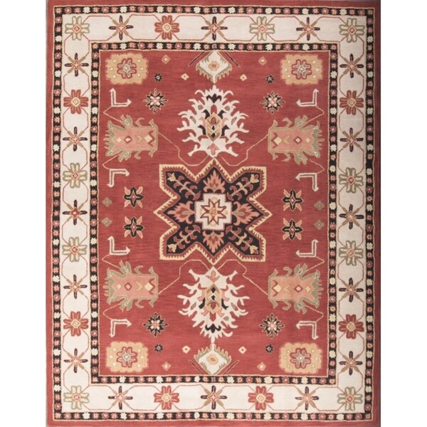 Gracewood Hollow Abulhawa Made Blend Oushak Traditional Traditional Rug - 11'5" x 8'2"