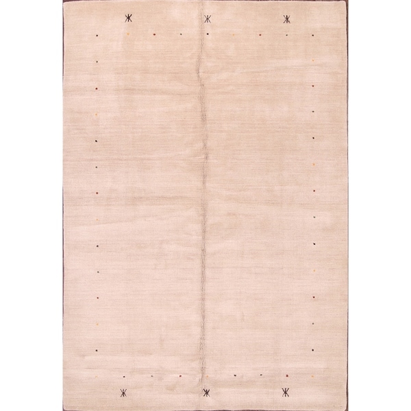 The Curated Nomad Parocela Tribal Hand-knotted Wool Area Rug 6'10 x 9'10 - 9'10" x 6'10"