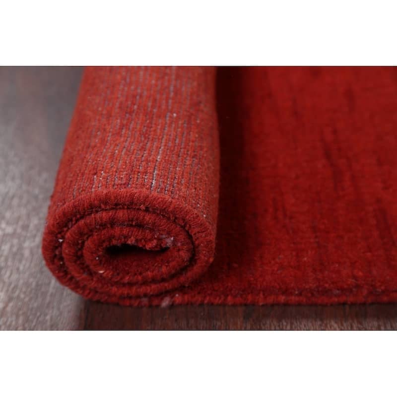 Strick & Bolton Francesco Handmade Wool Area Rug - 9'6" x 6'6"