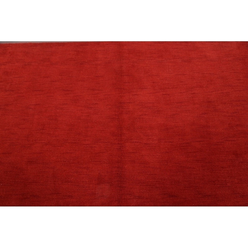 Strick & Bolton Francesco Handmade Wool Area Rug - 9'6" x 6'6"