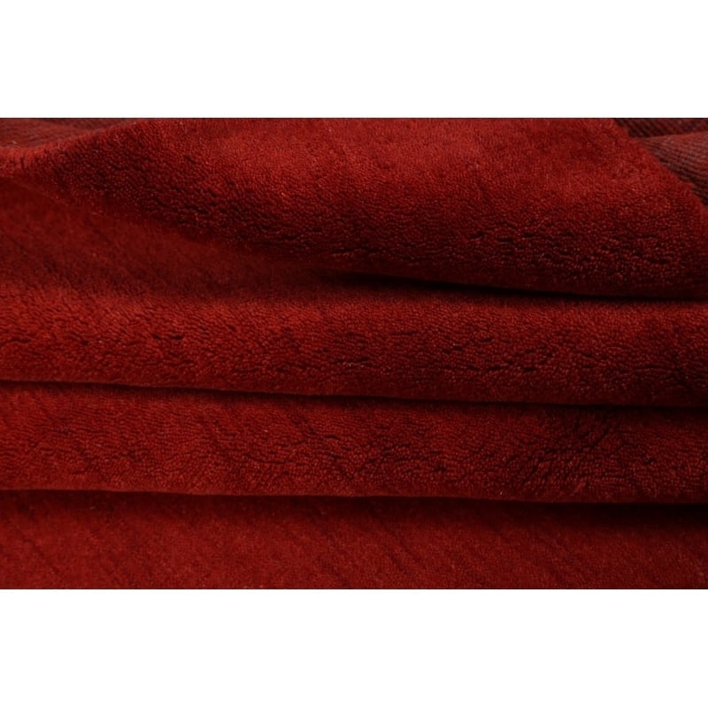 Strick & Bolton Francesco Handmade Wool Area Rug - 9'6" x 6'6"