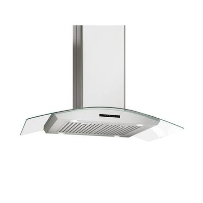 Ancona IGCE636 Island Range Hood in Stainless Steel
