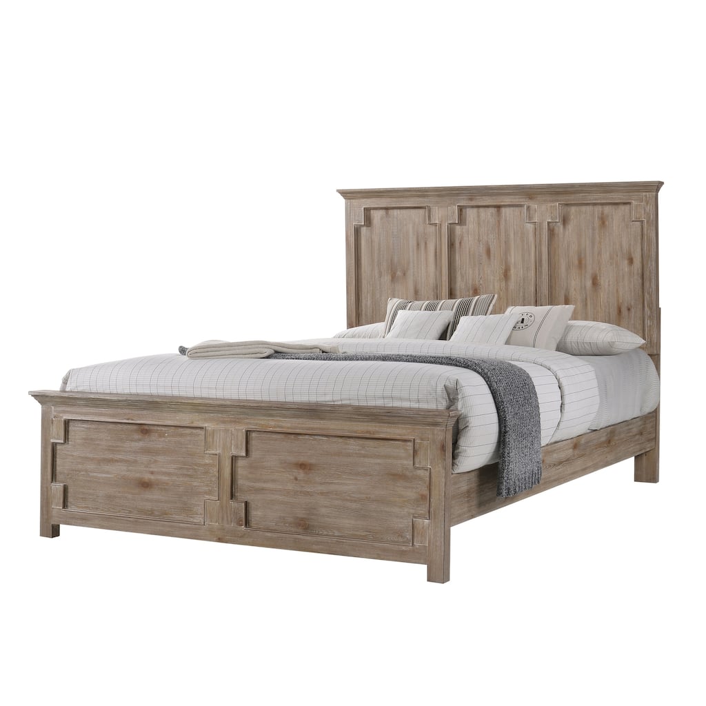 Lane Home Furnishings Sante Fe Waxed Pine Panel Bed