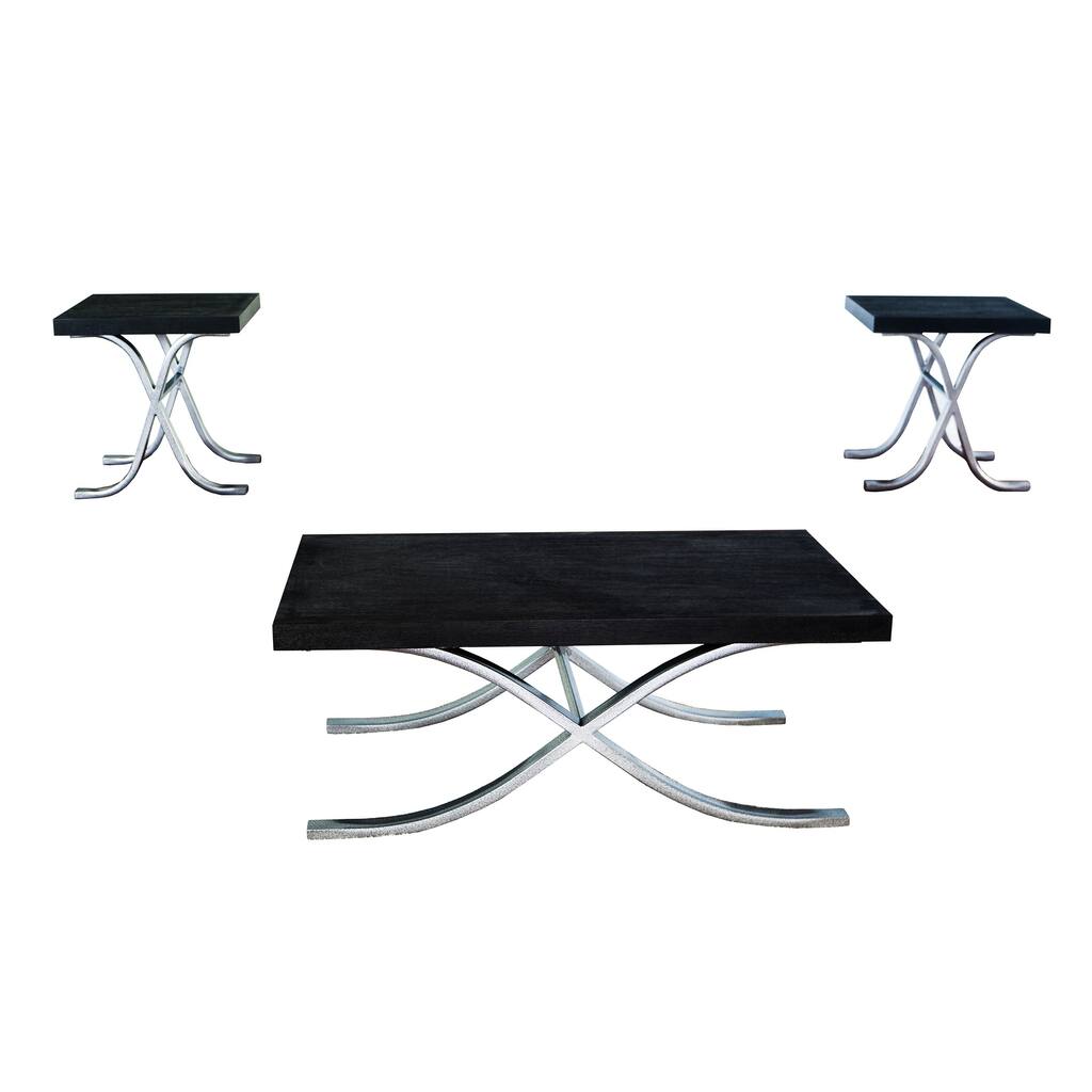 Lane Home Essentials Wire Brushed 3-Pack Occasional Tables