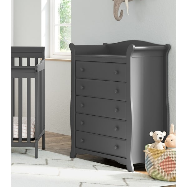 storkcraft avalon 5 drawer dresser